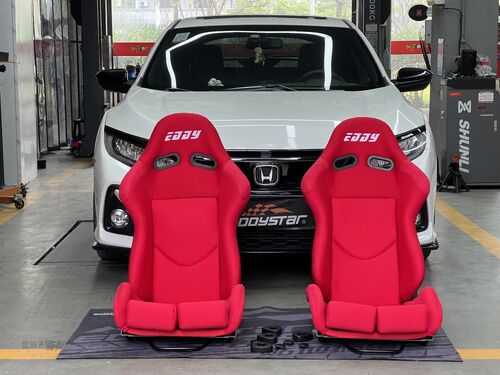 के बारे में नवीनतम कंपनी का मामला Both Performance and Comfort in One! Honda Civic 1.5T Gets EDDY Racing Seats Upgrade