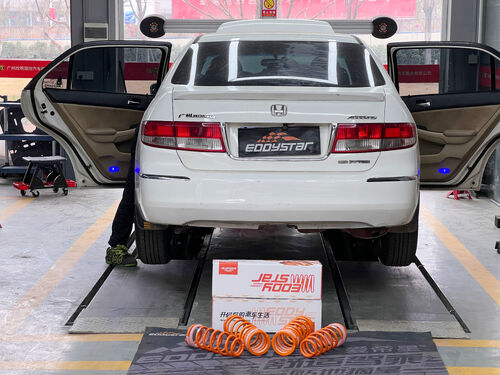 के बारे में नवीनतम कंपनी का मामला 2004 Honda Accord 2.0L Upgraded with EDDY Sport Short Springs