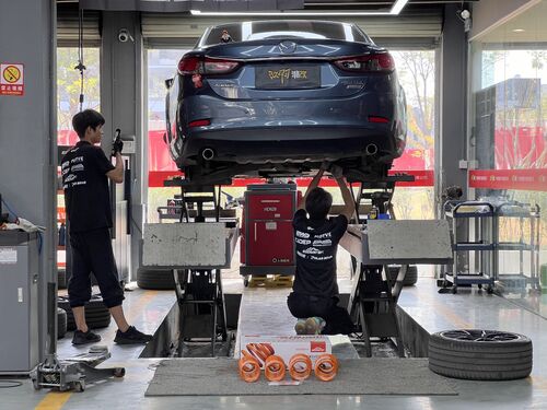 के बारे में नवीनतम कंपनी का मामला Mazda Atenza + EDDY Sport Short Springs｜Super Cool & Comfortable!