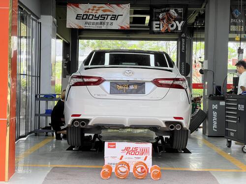 के बारे में नवीनतम कंपनी का मामला 2020 Toyota Camry 2.0L upgraded with EDDY sport lowering springs, balancing handling and comfort