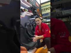 ड्रैग सर्किट बहाव समायोज्य रेसिंग सीट लेदर के साथ घुंडी पर आराम