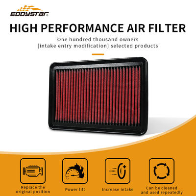 गुणवत्ता  Giulia Stelvio High Flow Air Filter Washable Easy Installation Auto Air Filter फैक्टरी