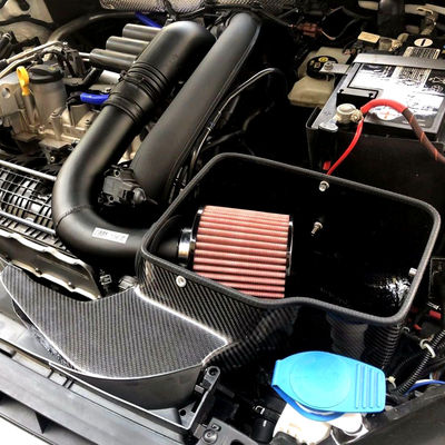 EDDYST प्रदर्शन एयरबॉक्स कार्बन फाइबर लाभ VW 1.4T के लिए
